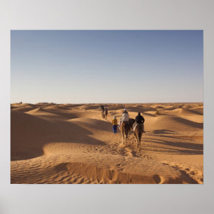 Poster Tunisie, Ksour Area, Ksar Ghilane, Grand Erg 7