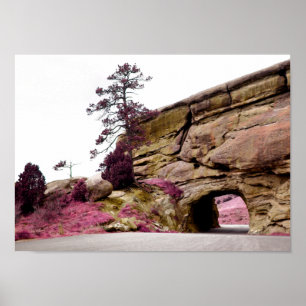 Poster tunnel routier