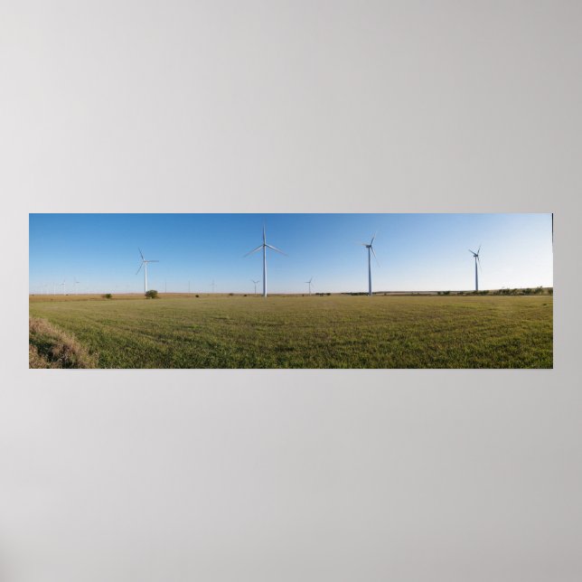 Poster Turbines aériennes (Devant)