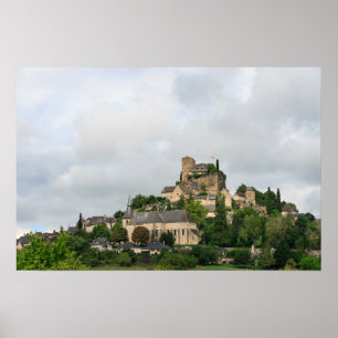 Poster Turenne village en France