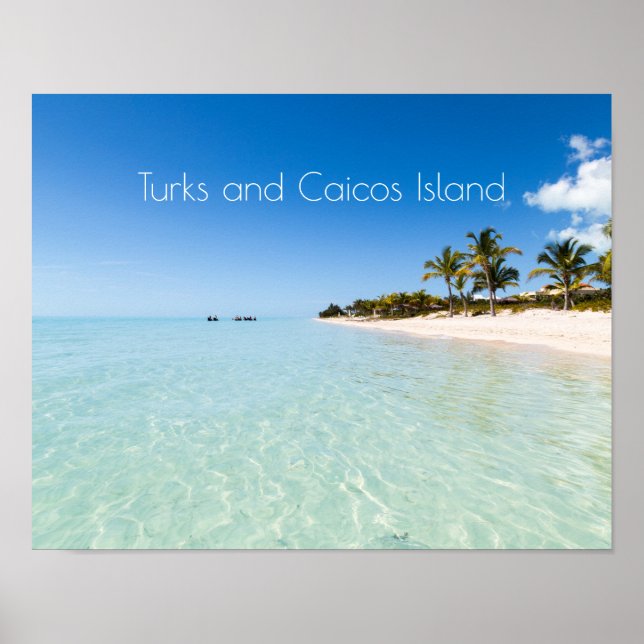 Poster Turks and Caicos Island (Devant)