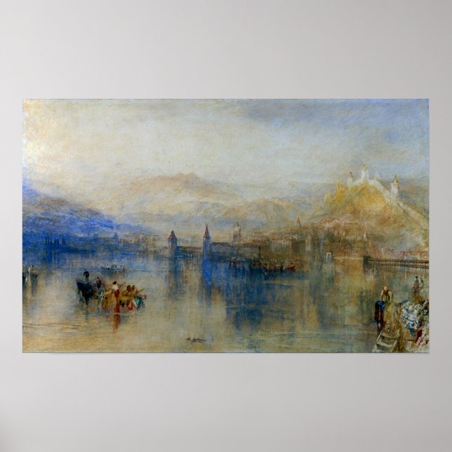 Poster Turner - Lucerne Du Lac (Devant)