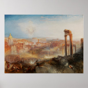 Poster Turner - Moderne Rome-Campo Vaccino