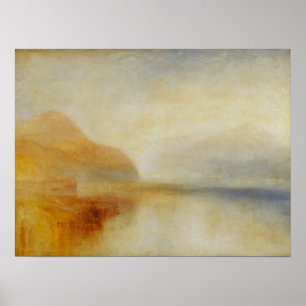 Poster Turner - Pier Inversible Loch Fyne, Matin