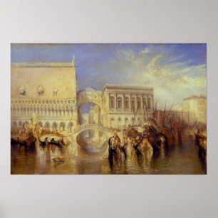 Poster Turner - Pont Des Soupirs, Venise