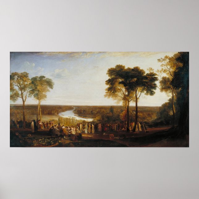 Poster Turner - Richmond Hill On Prince Regent's Birthday (Devant)