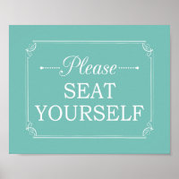 Turquoise S'Il Vous Plaît S'Asseoir Salle De Bains