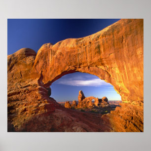 Poster Turret Arch, Arches National Park, Utah, États-Uni