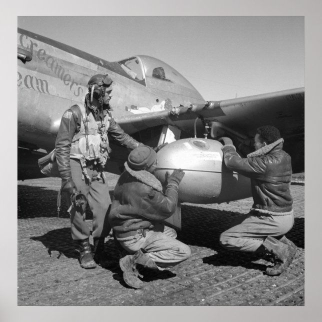 Poster Tuskegee Tfaible : 1945 (Devant)