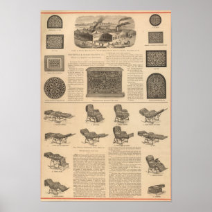 Poster Tuttle et Bailey Manufacturing Company
