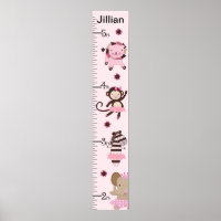 Tutu Cute Ballet Animaux Graphique de croissance G