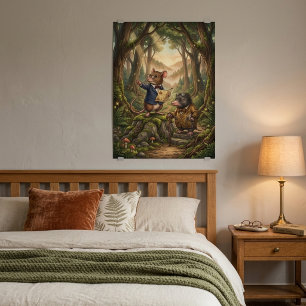 Poster Tux & Twitch Le Voyage Commence