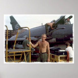 Poster Tuy Hoa AFB Vietnam 1969 Imprimer A