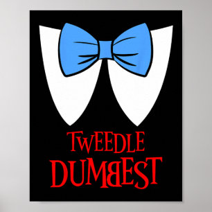 Poster Tweedle costume Dumbest Halloween Fairytale Charac