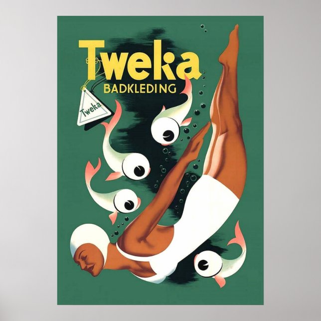Poster Tweka maillot de bain et (Devant)