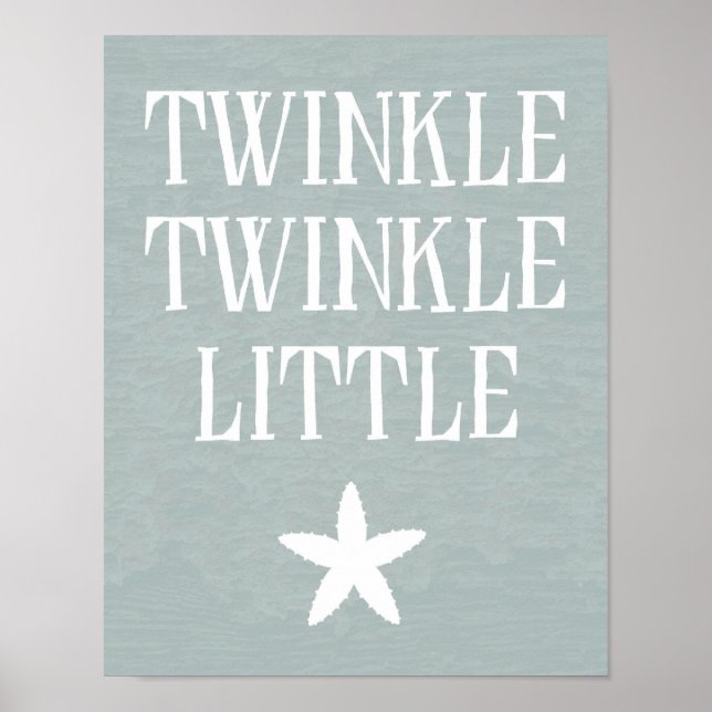 Poster Twinkle Twinkle (Devant)