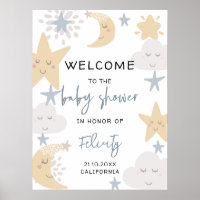 Twinkle Twinkle Little Star Baby shower Bienvenue