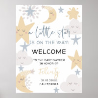 Twinkle Twinkle Little Star Baby shower Bienvenue