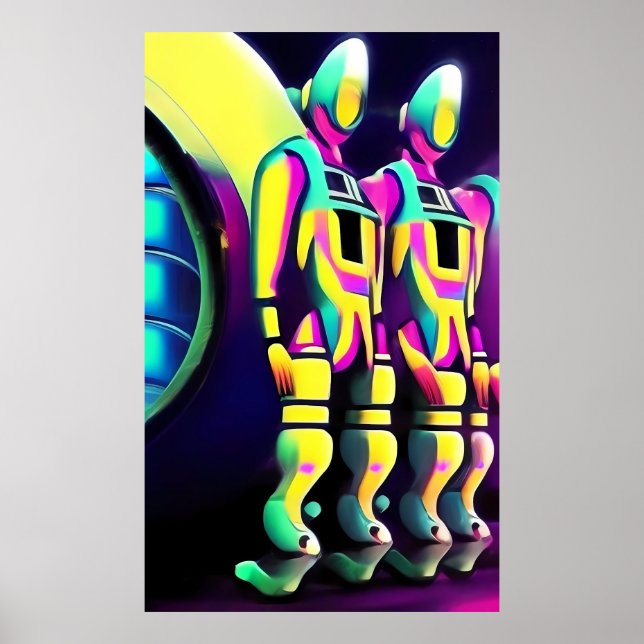 Poster Twins of Meta-Evil Ken Gage Surréalisme (Devant)