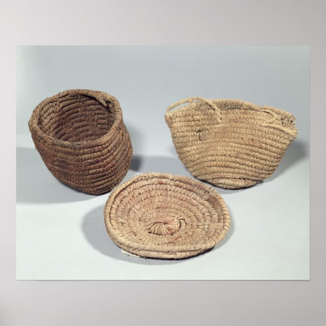 Poster Two baskets and a cover (Devant)