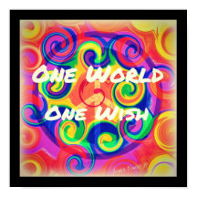 Poster Tye Dye Swirl