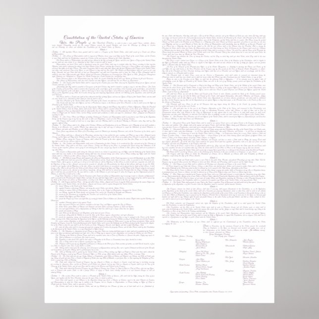 Poster Typescript, Mauve, (Devant)