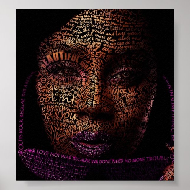 Poster typographie (Devant)