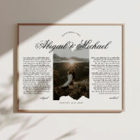 Typographie de script moderne Voeux de mariage ave