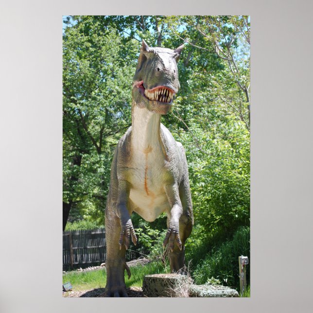 Poster Tyrannosaurus T-Rex Dinosaur (Devant)