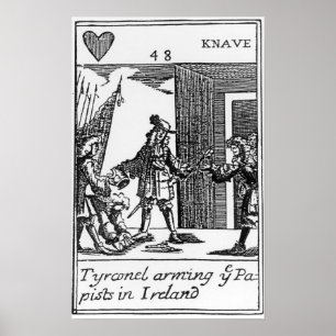 Poster Tyrconnel armant les papistes en Irlande