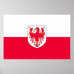 Poster Tyrol du Sud, Italie