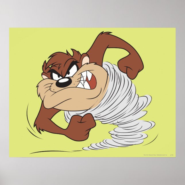 Poster TZ™ filant rapidement (Devant)