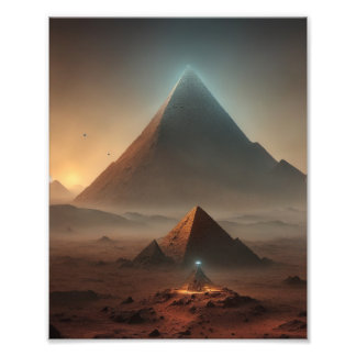 Poster UFO SCI FI Wall Art Poster Alien