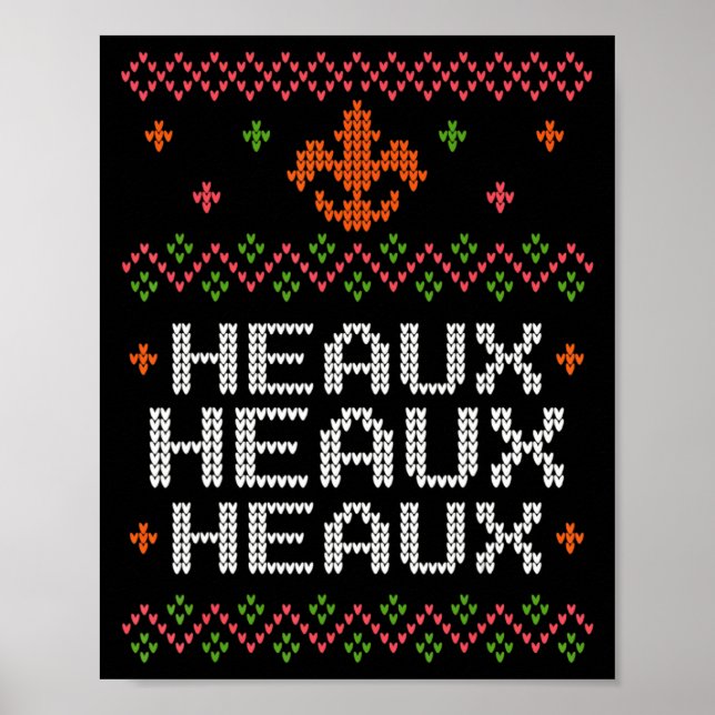 Poster Ugly Cajun Christmas Xmas New Orleans Southern Lou (Devant)