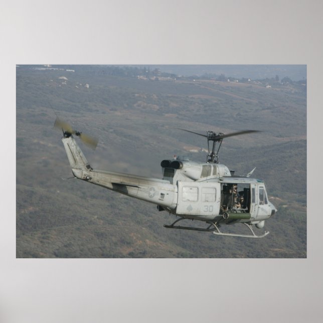 Poster UH-1N Huey (Devant)