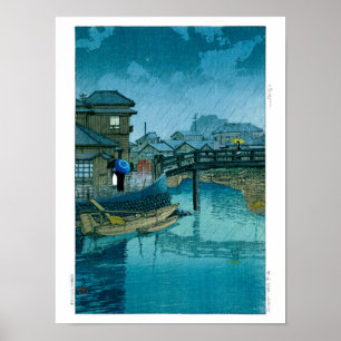Poster ukiyoe - hasui - No.39 Shinagawa -