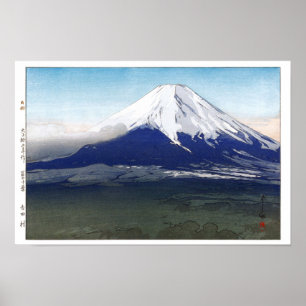 Poster ukiyoe - Yoshida - 09 - Village de Yoshida-