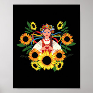 Poster Ukraine Soutien Ukrainien Ukraine Je Suis Avec Ukr