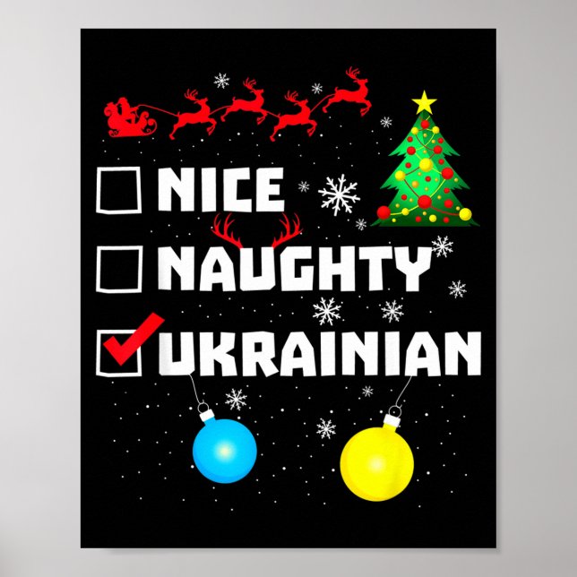 Poster Ukrainian Christmas  (Devant)