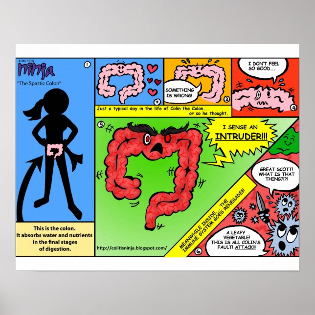 Poster Ulcerative Colitis (Devant)