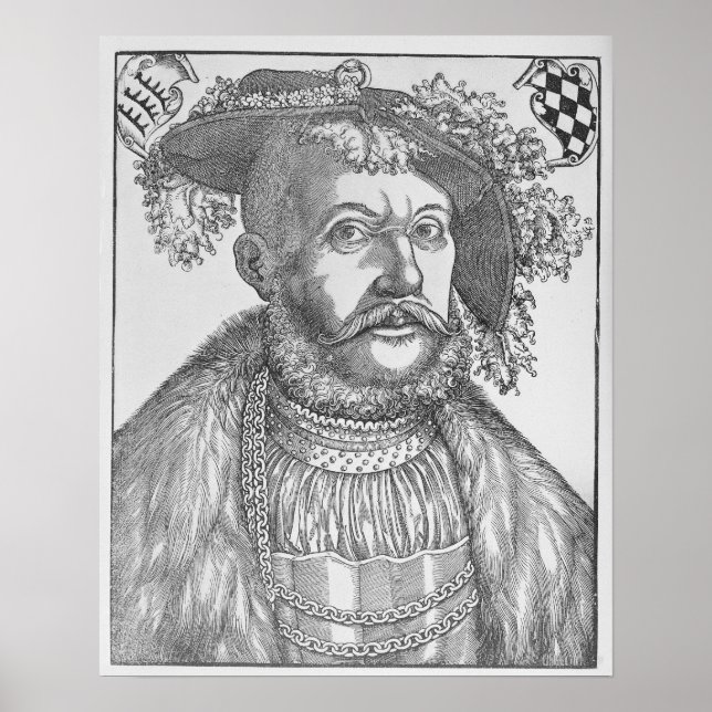 Poster Ulrich, duc de Wurttemberg (Devant)
