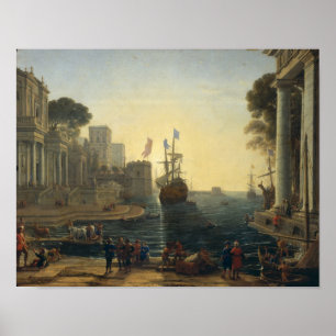 Poster Ulysse renvoyant Chryseis à son père