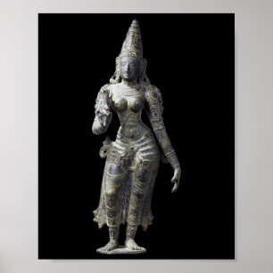 Poster Uma Parvati Épouse du dieu hindou Shiva