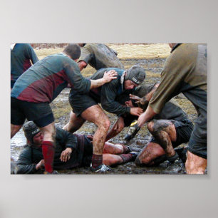 Poster Umass Lowell Rugby Ruck