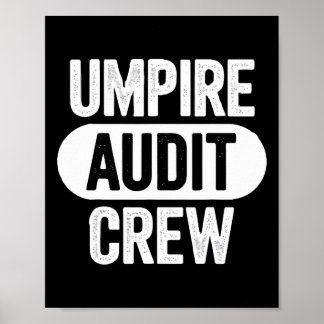 Poster Umpire Audit Crew 