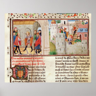 Poster Un accord et la construction d'un château