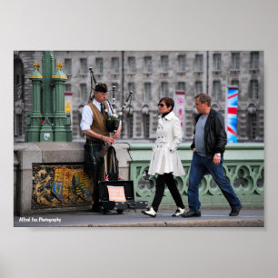 Poster Un accueil écossais à Londres