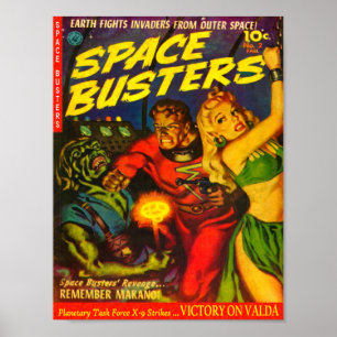 Poster Un Alien et un homme de chambre se battent contre 