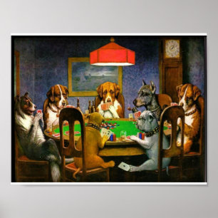 Poster Un ami dans le besoin 1903 C.M.Coolidge