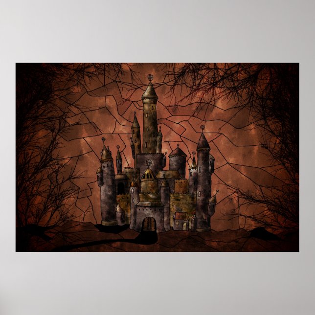 Poster Un ancien château (Devant)